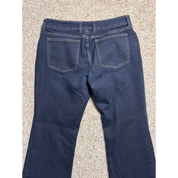 BANANA REPUBLIC Woman's Jeans/Pants 32P (Petite) Curvy Boot Cut, Dark Blue - Picture 9 of 9